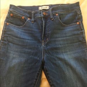 Madewell 10” High Rise Skinny Jeans - Danny Wash
